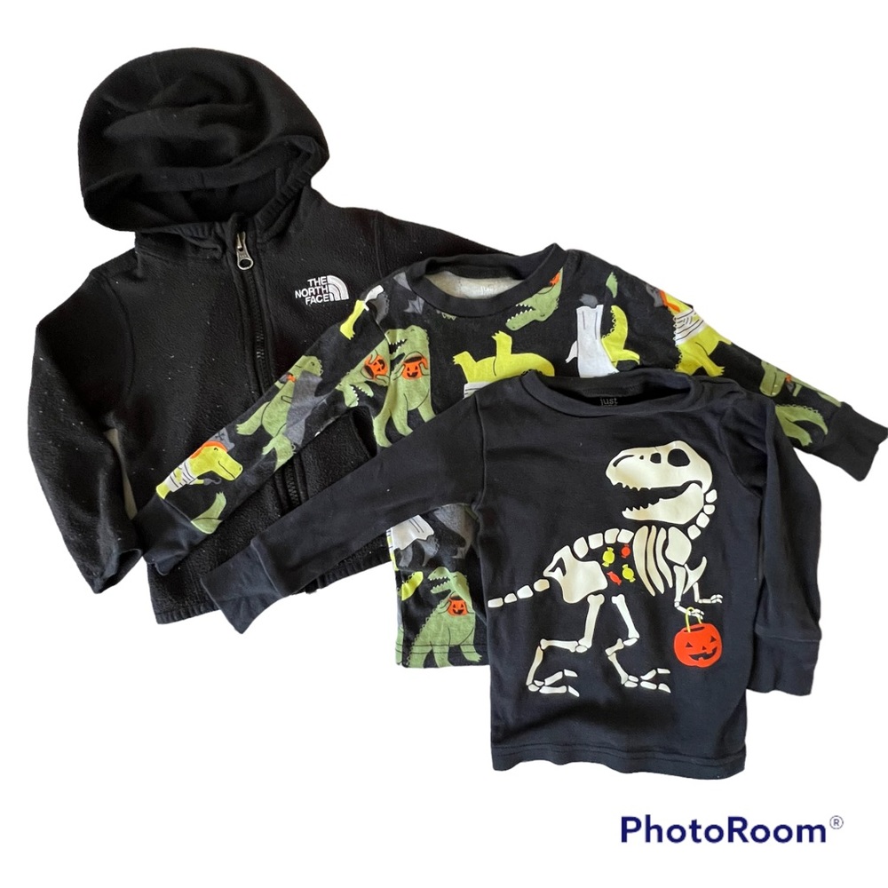 The North Face - Carter’s Sweater/Halloween Long Sleeve Bundle Size 6-9 Months